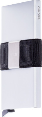 

Secrid 6 Card Holder(Set of 1, Silver, Black)