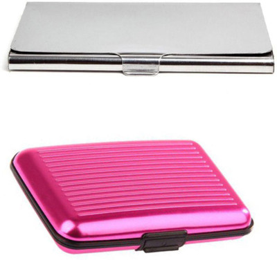 

SOI Wallets 6 Card Holder(Set of 2, Multicolor)