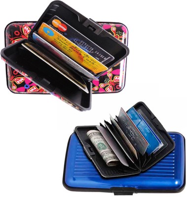 

Elligator 6 Card Holder(Set of 2, Multicolor)