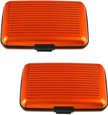 

SOI Wallets 6 Card Holder(Set of 2, Orange)