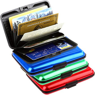

Ewi 6 Card Holder(Set of 4, Multicolor)