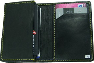 Essart 4 Card Holder(Set of 1, Black)