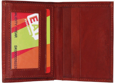 

Modish Designs Unisex 6 Card Holder(Set of 1, Brown)