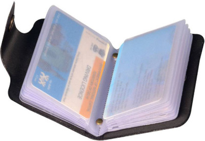 

MI Corporations 10 Card Holder(Set of 1, Black)