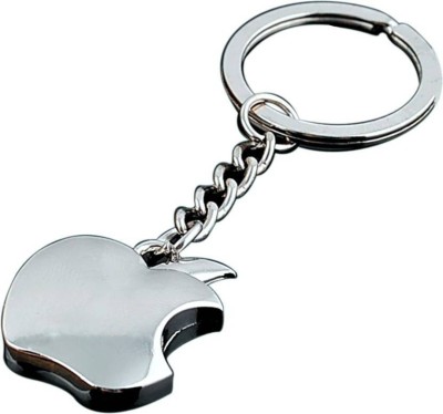 

AR Enterprises Silver Apple Shaped Key Ring Key Chain(Silver)