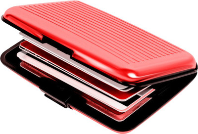 

Sphiron 6 Card Holder(Set of 1, Red)