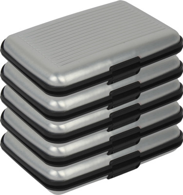 

Fox Micro 6 Card Holder(Set of 5, Silver)