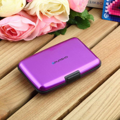 

Pursho 6 Card Holder(Set of 2, Purple)