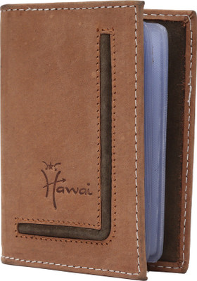 

Hawai 24 Card Holder(Set of 1, Brown)