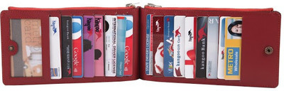 

Kangoo 20 Card Holder(Set of 1, Red)