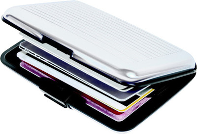 

Sphiron 6 Card Holder(Set of 1, Silver)