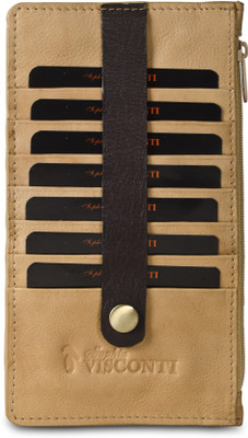 Sophia Visconti 6 Card Holder(Set of 5, Tan)