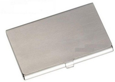

Divinext 15 Card Holder(Set of 1, Silver)
