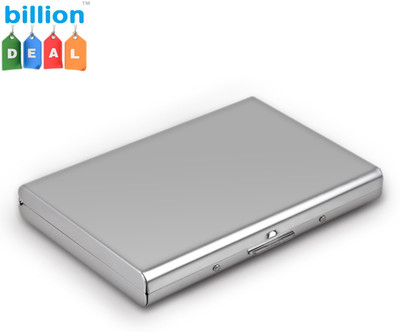 

billion Deal Men Well Looking Men's Aluminium Silver ATM 6 Card Holder(Set of 1, Silver)