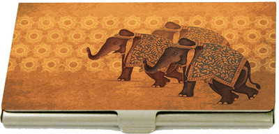 

The Ringmaster 10 Card Holder(Set of 1, Yellow)