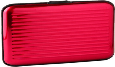 

Pursho 10 Card Holder(Set of 2, Red)