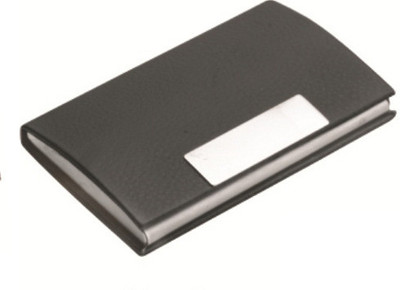 

Kitchenary 10 Card Holder(Set of 1, Black, Silver)