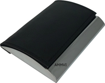 

Ammvi Creations 15 Card Holder(Set of 1, Black)
