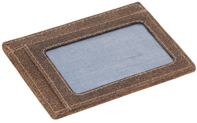 

Justanned 4 Card Holder(Set of 1, Brown)