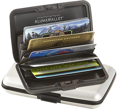 

PeepalComm Pc-Alumasilver1pc 6 Card Holder(Set of 1, Silver)