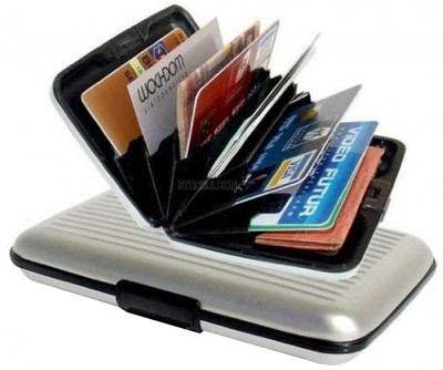 

Zarsa Za-Aluma_2silver 6 Card Holder(Set of 2, Silver)