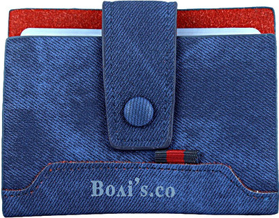 

U. R. GOD 24 Card Holder(Set of 1, Blue)
