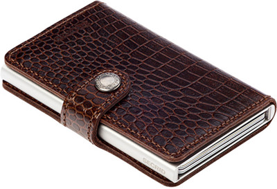 

Secrid 5 Card Holder(Set of 1, Brown)