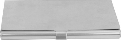 

Zblack Stainless steel 6 Card Holder(Set of 1, Silver)
