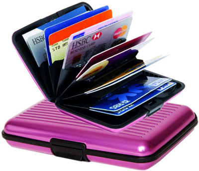 

Elligator 6 Card Holder(Set of 1, Pink)