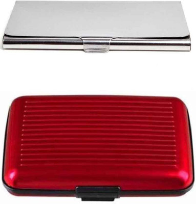 

SOI Wallets 6 Card Holder(Set of 2, Multicolor)