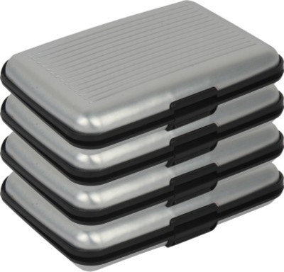 

Capstone 6 Card Holder(Set of 4, Silver)