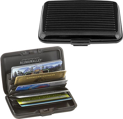 

PeepalComm Pc-Alumablack1pc 6 Card Holder(Set of 1, Black)