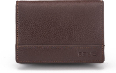 

Rene 20 Card Holder(Set of 1, Brown)
