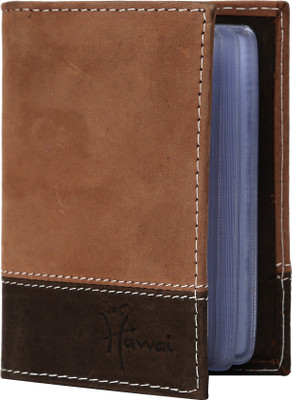 

Hawai 24 Card Holder(Set of 1, Brown)