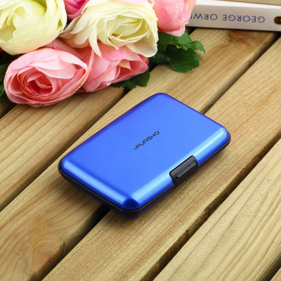 

Pursho 6 Card Holder(Set of 4, Blue)