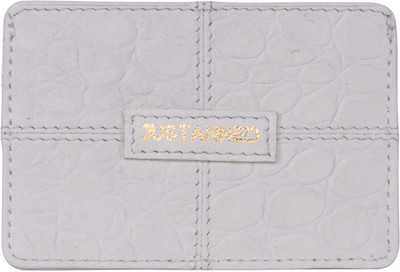 

Justanned 3 Card Holder(Set of 1, White)