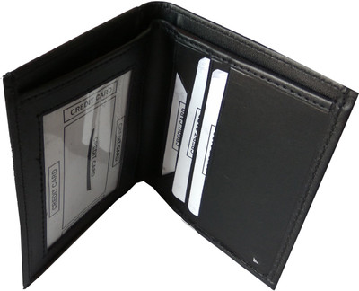 

Essart 3 Card Holder(Set of 1, Black)