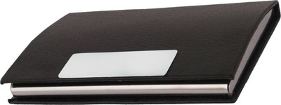 

U. R. GOD Business / Visiting 10 Card Holder(Set of 1, Black)