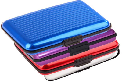 

Golddust 6 Card Holder(Set of 4, Multicolor)