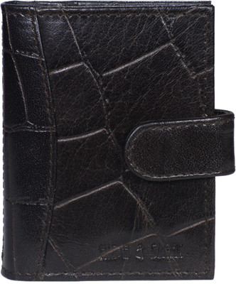 

Hide & Sleek 20 Card Holder(Set of 1, Black)