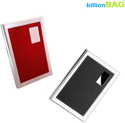 Billionbag 6 Card Holder(Set of 2, Silver, Red, Black) Billionbag 6 Card Holder(Set of 2, Silver, Red, Black)