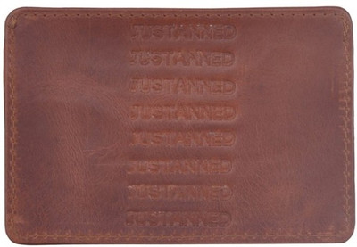 

Justanned 3 Card Holder(Set of 1, Tan)