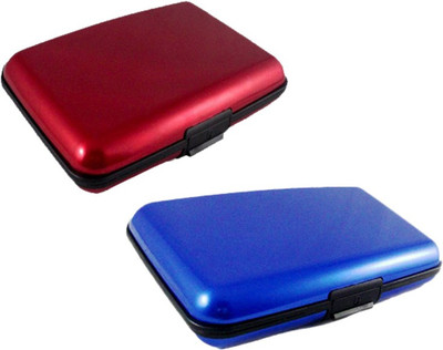

Ratan 6 Card Holder(Set of 2, Multicolor)