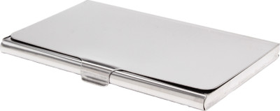 KAIZEN 3 10 Card Holder(Set of 1, Silver)