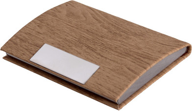 

ShopoSite Men Tan Artificial Leather Card Holder(1 Card Slot)