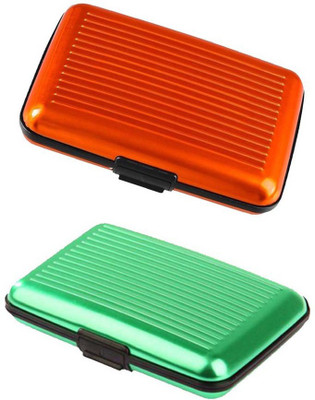 

SOI Wallets 6 Card Holder(Set of 2, Multicolor)