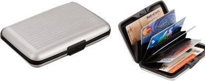 

Pursho 6 Card Holder(Set of 2, Grey)
