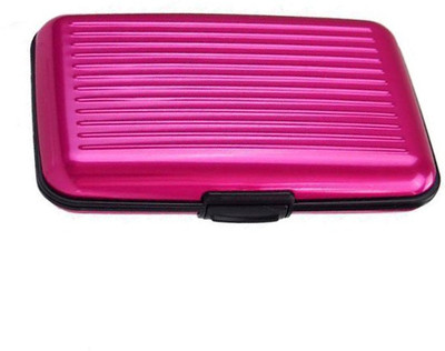 

Tuelip 6 Card Holder(Set of 1, Pink)