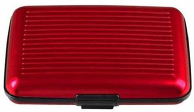 

SOI Wallets 6 Card Holder(Set of 1, Red)