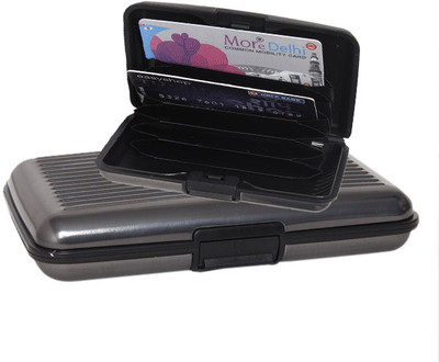 

Ratan 6 Card Holder(Set of 1, Grey)